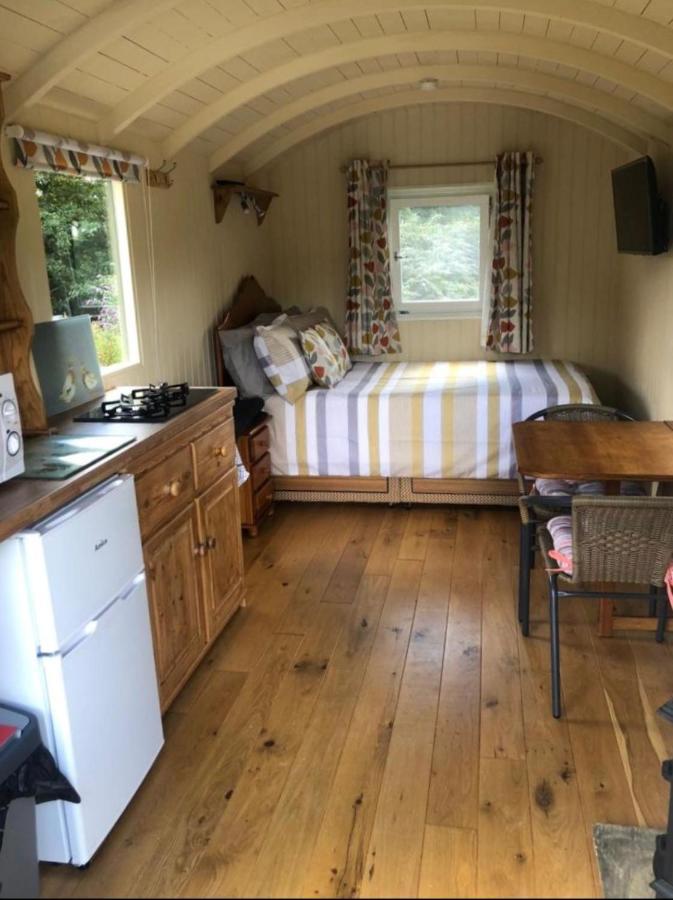 Charming Tranquil Shepherds Hut With Lakeside Balcony 'Roach' Укфилд Экстерьер фото